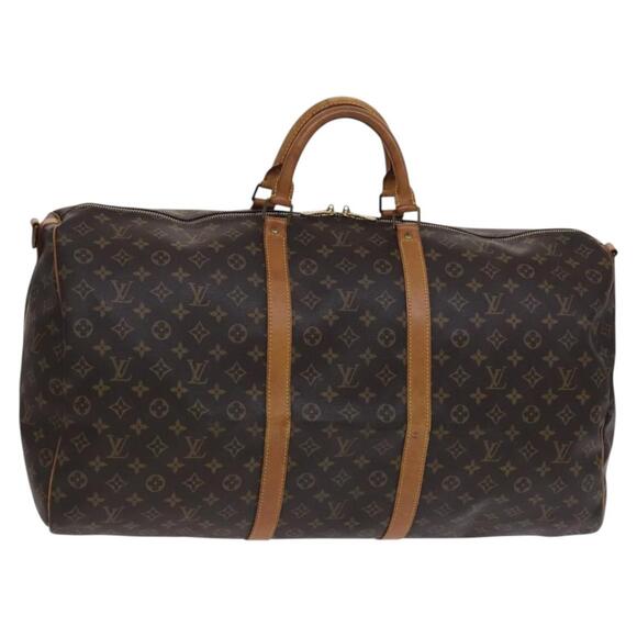 LOUIS VUITTON Monogram Keepall Bandouliere 60 Boston Bag M41412 - Picture 1 of 16